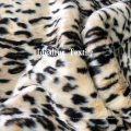 Leopard Design Jacquard Imitation Animal Fur/ Mink Faux Fur